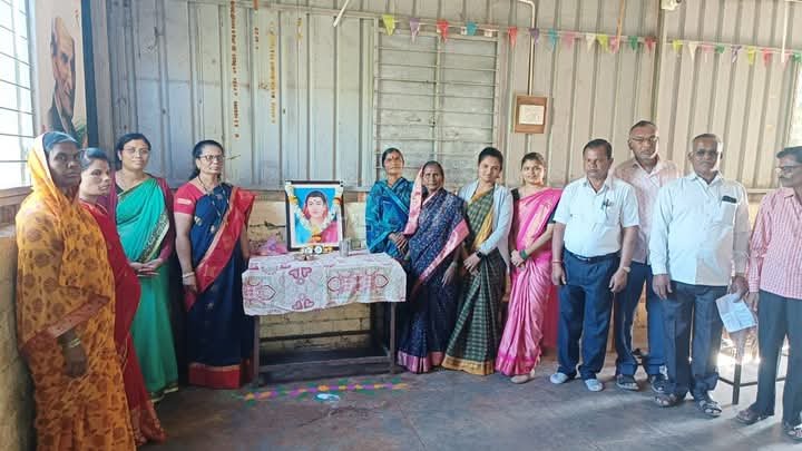 धाराशिव प्रशालेत सावित्रीबाई फुले जयंतीनिमित्त बालिका दिन विविध उपक्रमांनी साजरा