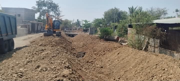 अणदूर येथे कॅनल दुरुस्तीचे निकृष्ट काम; पाण्याची गळती होण्याची शक्यता