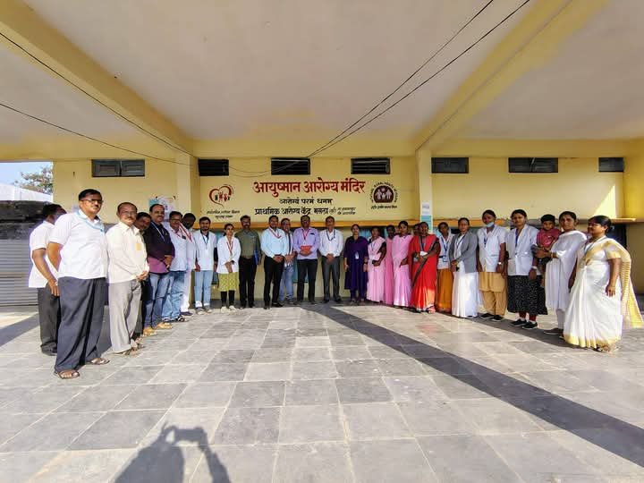 कुष्ठरोग शोध मोहिमेची केंद्रीय पथकाकडून तपासणी