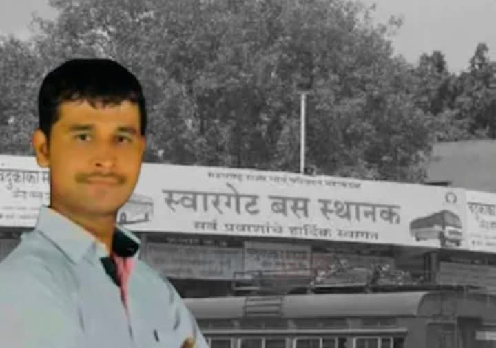 पुणे – स्वारगेट बलात्कार प्रकरणातील नराधम दत्तात्रय गाडे चा फोटो समोर आला आहे. २६ वर्षीय तरुणीवर बसमध्ये अत्याचार केला असून सध्या तो फरार आहे. पोलीसांनी चौकशीसाठी आरोपीच्या भावाला ताब्यात घेतलं असून आरोपीचा तपास करण्यासाठी पुणे पोलीसांनी त्याच्या भावाला शिरूर येथील त्याच्या राहत्या गावातून चौकशीसाठी घेतलं ताब्यात घेतले आहे. या प्रकरणी आठ टीमकडून आरोपीचा शोध सुरु आहे.