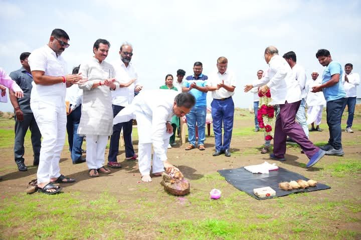 कौडगाव टेक्निकल टेक्स्टाईल पार्कला मोठी गती : १६.५४ कोटींच्या पायाभूत कामांचा आमदार राणाजगजितसिंह पाटील यांच्या उपस्थितीत शुभारंभ