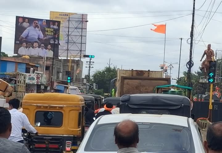 धाराशिव शहरात सिग्नलला अखेर ” सिग्नल “!